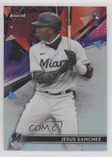 2021 Topps Finest Refractor Jesus Sanchez #70 0n3s