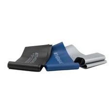 Theraband Advanced Set - Blue/Black/Silver, - Blue/Black/Silver