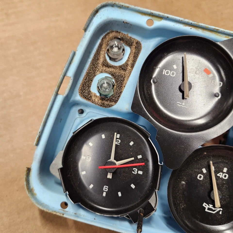 78-79 C3 Corvette console central medidor de instrumento conjunto de lâmpada original de fábrica - Imagem 4 de 4