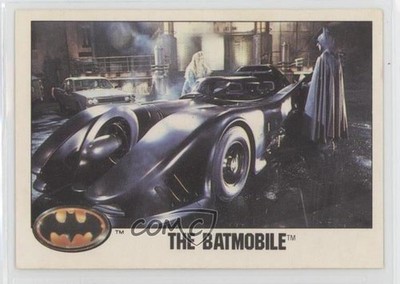 1989 O-Pee-Chee Batman Batman Vicki Vale The Batmobile #77 2ld