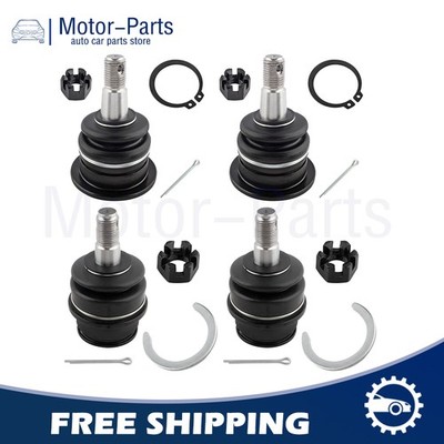 New 4pc Front Upper And Lower  Ball Joints for Toyota 4Runner FJ Cruiser GX470