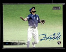2021 Stadium Club #SCBA-EO Edward Olivares Autographs