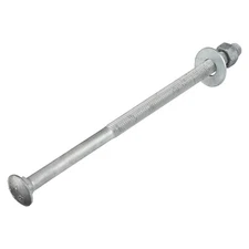 1/2" x 10" (25 Pack) Galvanized Carriage Bolt Kit Grade 307A Includes 1/2" US...