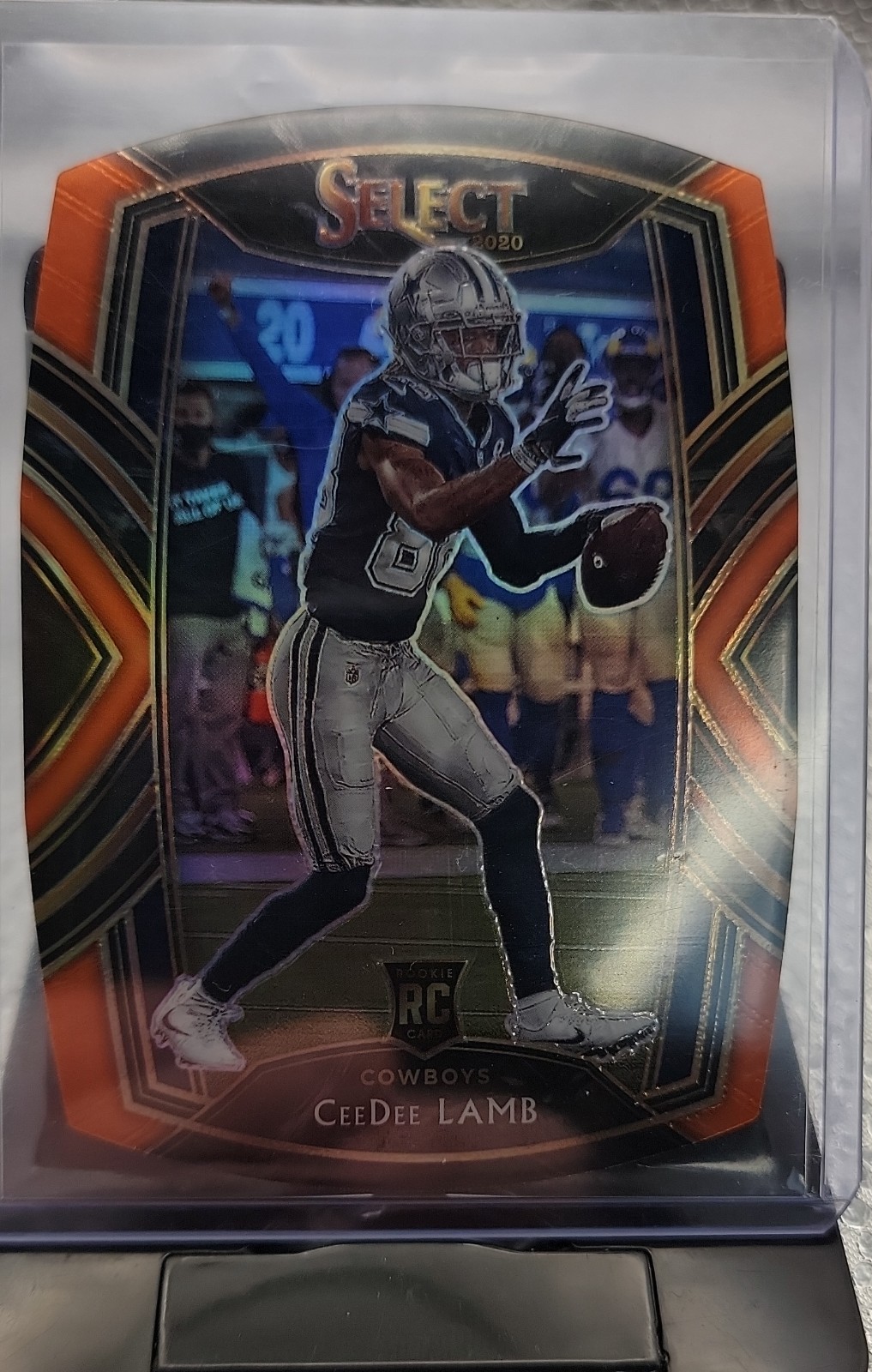 2020 Panini Select - Club Level CeeDee Lamb Orange Prizm Die-Cut (RC) 🔥🔥🔥