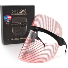 GLO24K 7 Color LED Beauty Device - Face Mask