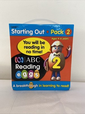 ABC Reading Eggs Books Level 1 Pack 2 Complete Home School Ages 4-6 Years