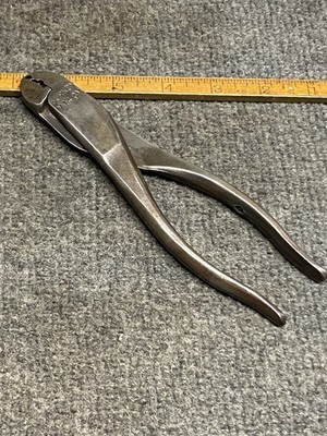 Vintage BURNDY HYTOOL Y14CM Crimper Plier Hydent Connectors 7 