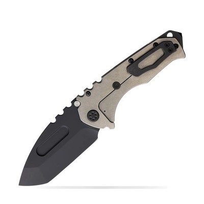 Medford Praetorian T Framelock Knife MDL0124PT01TM Titanium Handle 4'' Blade Tum