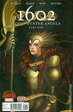 Marvel 1602 Witch Hunter Angela 1A Hans FN+ 6.5 2015 Stock Image
