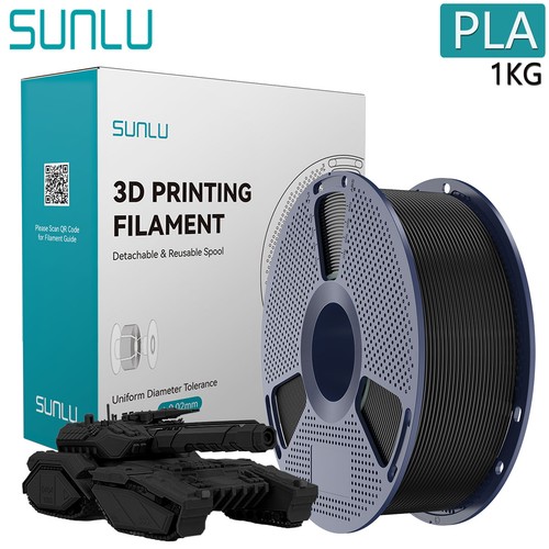 SUNLU 3D Printer Filament 1.75mm PLA PLA-Matte PLA+ PLA+2.0 SILK PLA-Meta 1KG
