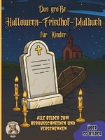 Halloween-Malbuch FüR Kinder Ab 3 Jahren, 50 Ausmalbilder, Gruselige Motive