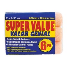 Premier 1898956 Polyester 0.38 x 9 in. Paint Roller Cover for Semi-Smooth  Pi...