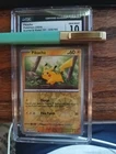Pokemon Pikachu Reverse Holo #25 Scarlet & Violet 151 Costco - CGC 10 Gem Mint