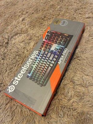 OEM SteelSeries Apex Pro Gen 3 Wired RGB Gaming Keyboard OmniPoint 3.0 w/ Wrist