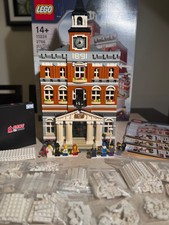 LEGO® 10224 Town Hall Creator Expert incl. ILLUMINAZIONE | Istruzioni & IMBALLO ORIGINALE PERFETTO
