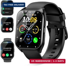Smart Watch for Men Women Answer/Make Calls , 1.85" HD Fitness Watch with Heart