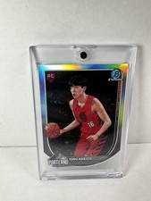 Topps Bowman 25/26 Yang Hansen BRR-16 RC Silver Refractor SP Red RC Shield