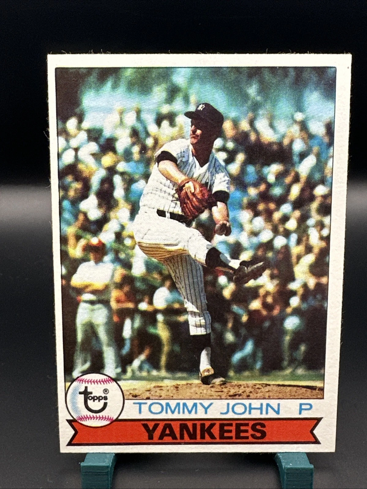 1979 Topps Burger King Tommy John #9 - New York Yankees