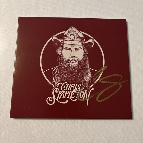 CHRIS STAPLETON signed Autogramm Auto "From A Room" CD JSA