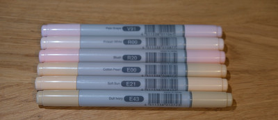 Set of 6 Copic Ciao Markers - Skin tones | Lightly Used
