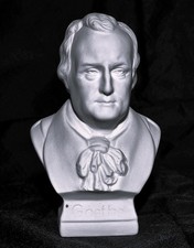 Büste Figur Johann  Wolfgang von Goethe 13 cm