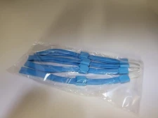 FOUR (4) NEW Blue Authentic Original OEM Nintendo Wii Remote Wrist Straps