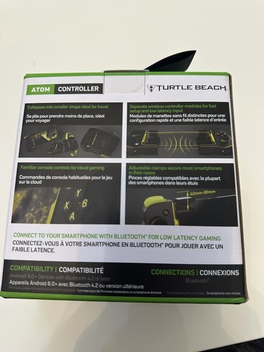 Turtle Beach Atom Mobile Gaming Controller Design for Xbox &Android 8.0 new  - Picture 4 of 4