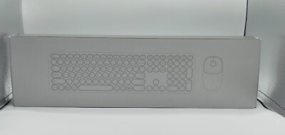 PEIOUS Wireless Keyboard and Mouse Combo   Cute Rose 