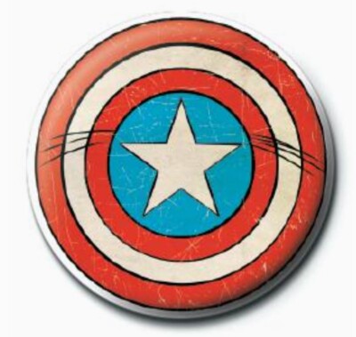 Marvel  Ansteck-Pin Anstecker Button Ø2,5-3 cm Spiderman Hulk Iron Man Cpt. Amer