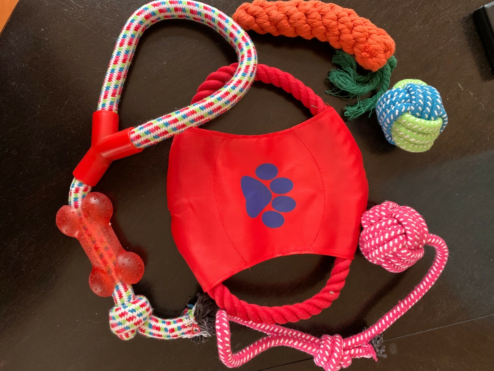 Dog Toy 5 piece bundle, chew