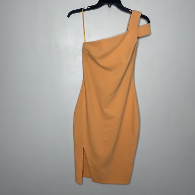 open lace back dress Orange Cut Out Summer Dress (Likely)