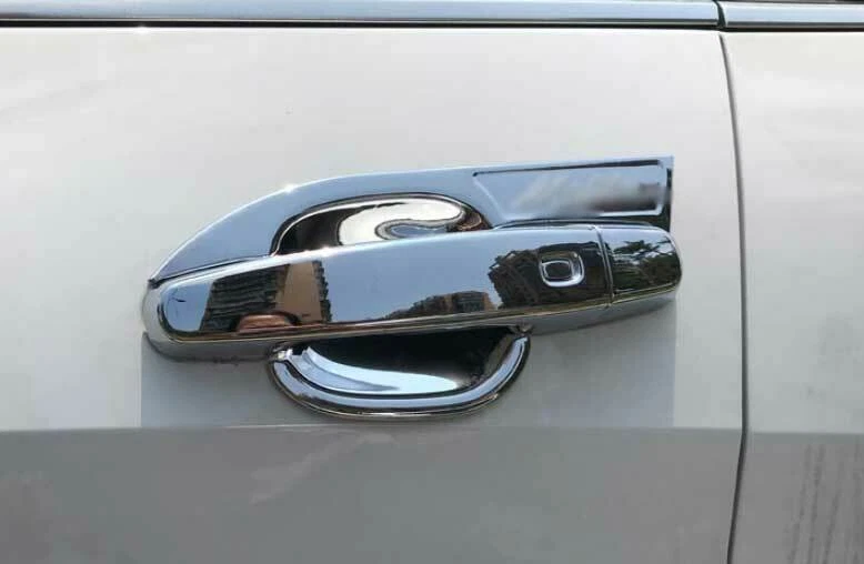 For Chevrolet Malibu 19-2024 Chrome ABS Exterior Side Door Handle Cover Trims 8P Foto 4 de 4