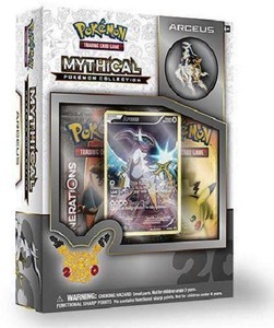 Details About Arceus Mythical Collection Pin Box Pokemon Tcg Generations Pack 20th Anniversary