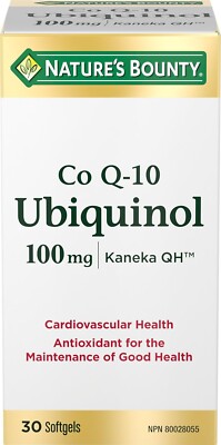 Nature's Bounty Co Q-10 Ubiquinol 30 Softgel
