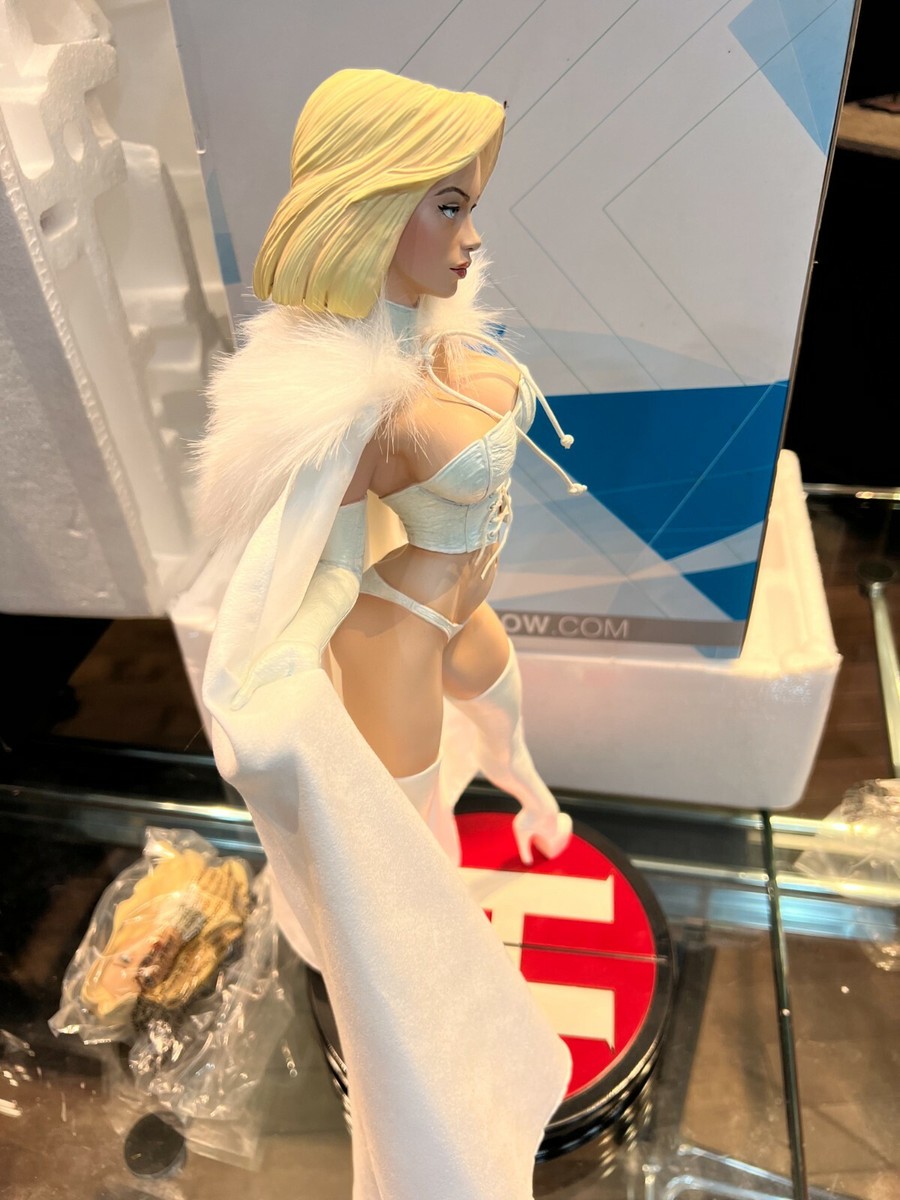 SIDESHOW EXCLUSIVE EMMA FROST X-MEN HELL FIRE CLUB PREMIUM