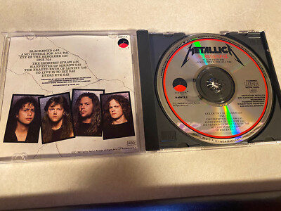 Metallica And Justice For All CD Elektra 9 60812-2 James