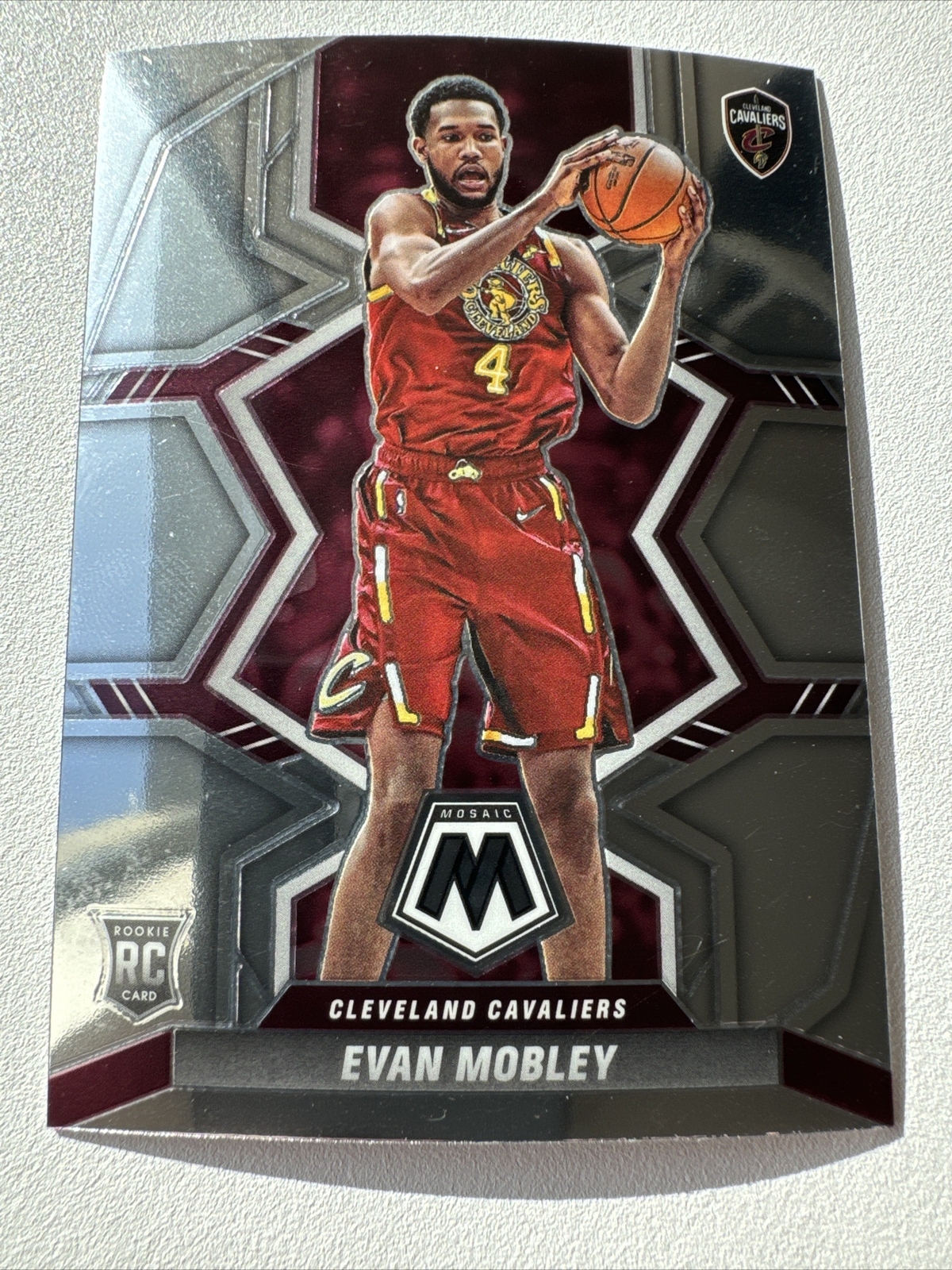Evan Mobley 2021-22 Panini Mosaic #201 Rookie Cavaliers RC