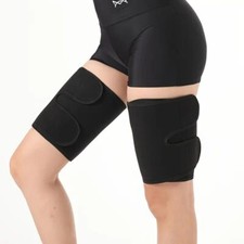 2X Sport Thigh Support Compression Sleeve Brace Hamstring Protector Leg Wrap M/W