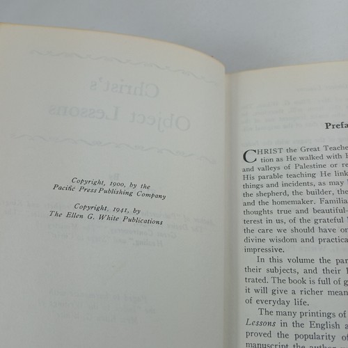 Christ's Object Lessons by Ellen G White Hardcover Book - Picture 9 of 10