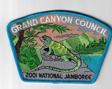 2001 National Jamboree JSP Grand Canyon Council BTQ Border [ELL-373]