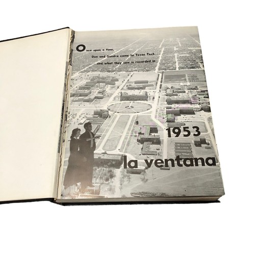 1953 Texas Tech La Ventana Yearbook Lubbock Texas College University - Picture 7 of 9