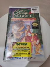 Disney Beauty and the Beast: An Enchanted Christmas (VHS 1997) Sealed