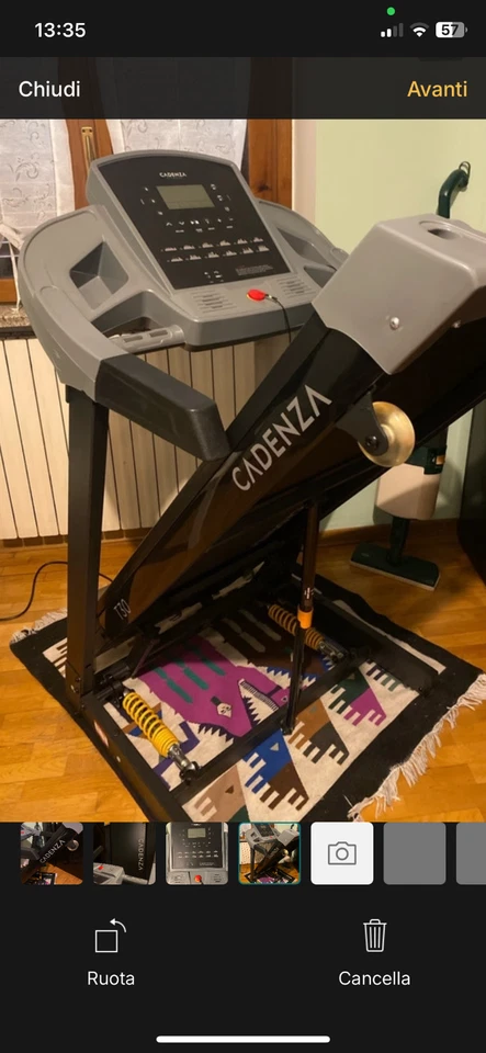 Tapis rullant professionale Cadenza - Immagine 2 di 4