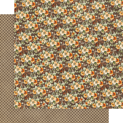 GRAPHIC 45 "AUTUMN GREETINGS" 8X8 PAPER PACK FALL PUMPKINS LEAVES SCRAPJACK'S PL - Imagen 8 de 9