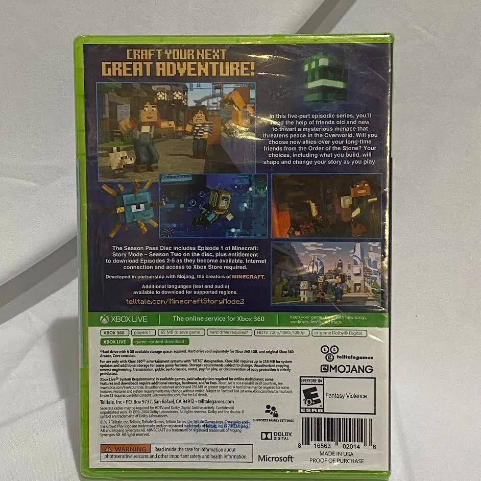 Minecraft: Story Mode Season Two Season Pass Disc (Chapter One Only) - PlayStation 4 | PlayStation 4 | GameStop