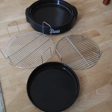 Nuwave Pro Infrared Oven- Base Liner Pan Cooking Racks & Baking Pan Replacements