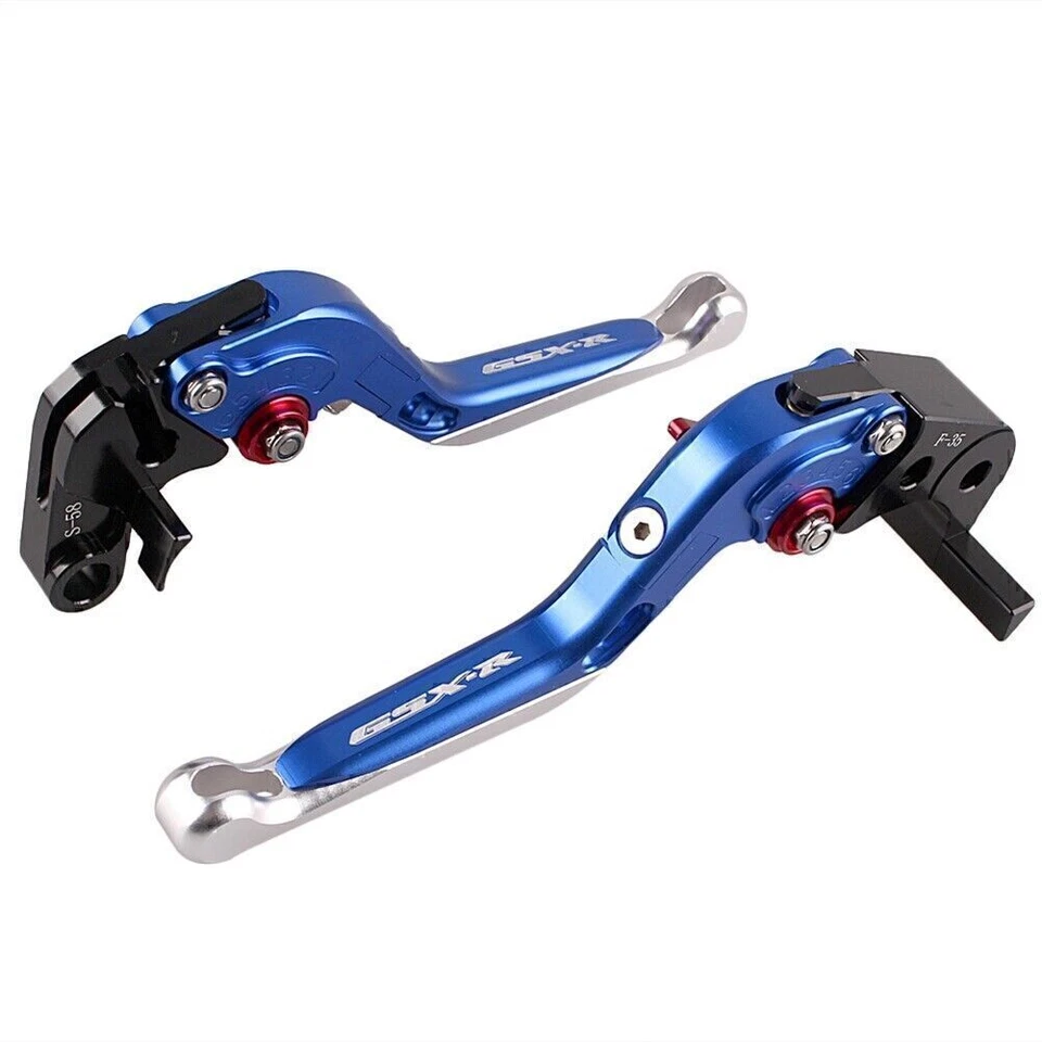 For SUZUKI GSXR 600/750 1997-2003 CNC Folding &Extendable Brake/Clutch Levers - Imagem 2 de 4