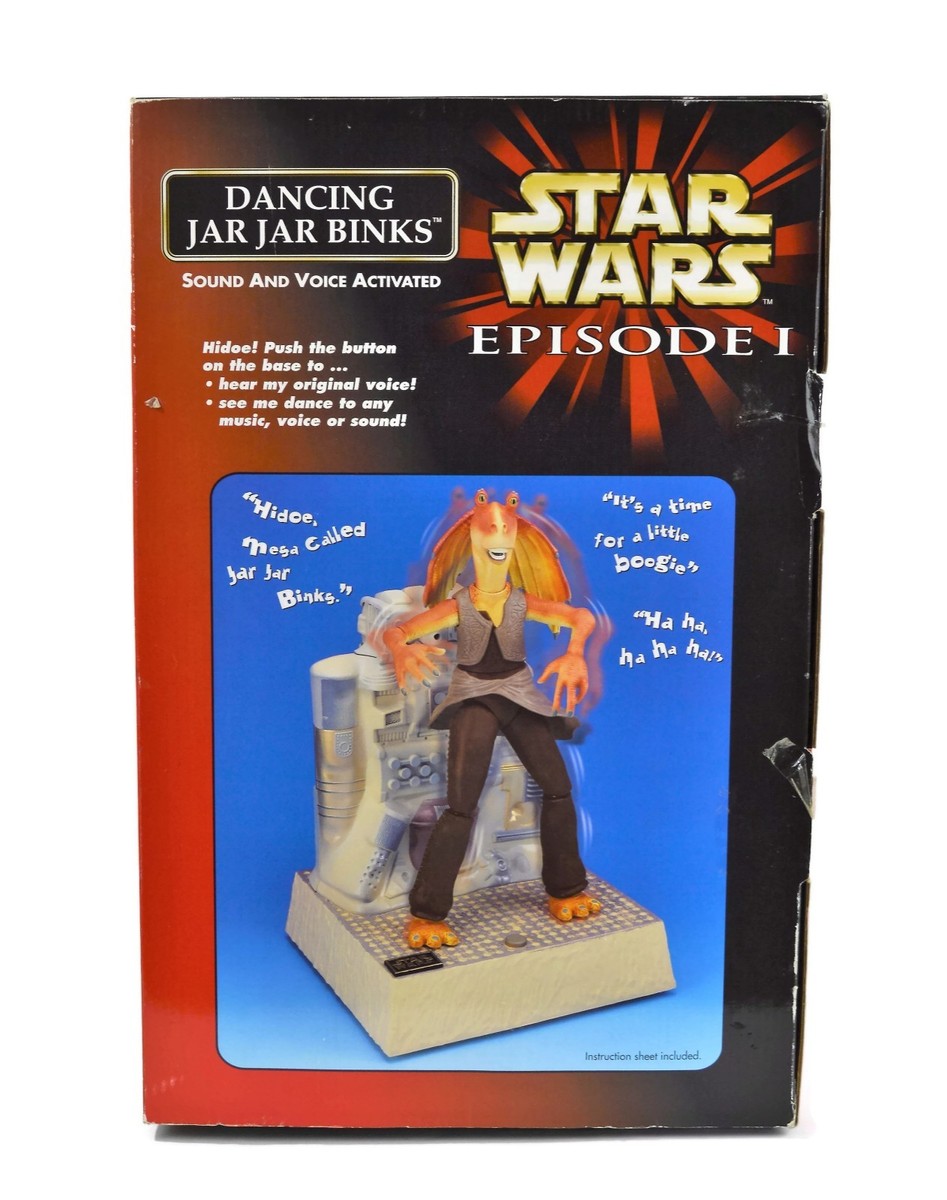 Star Wars Episode 1 Dancing Jar Jar Binks Sound and Voice