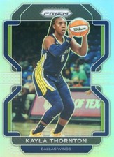 2022 Panini Prizm WNBA KAYLA THORNTON #48 SILVER PRIZM WINGS