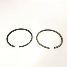 COPPIA FASCE ELASTICHE 41,4 / AL 2 X 1,5 PISTONE PIAGGIO CIAO SI BRAVO BOXER ECC